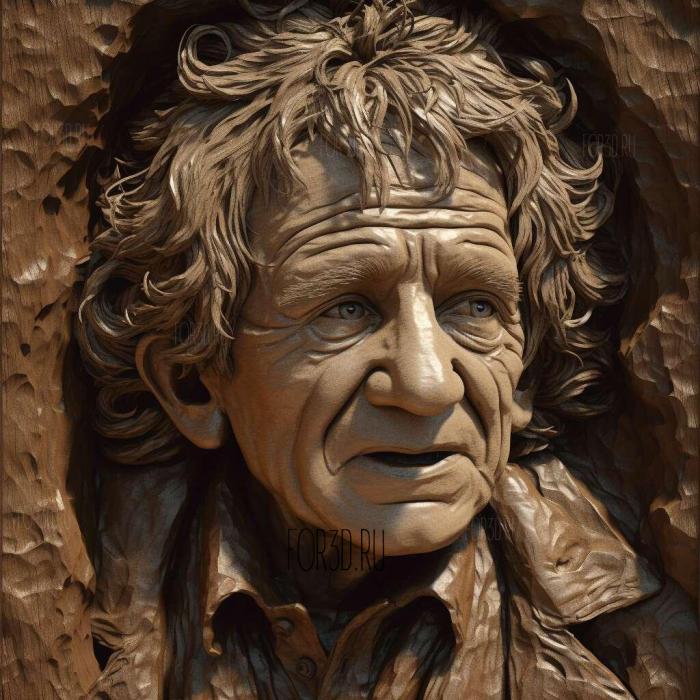 Bilbo Baggins 2 3d stl модель для ЧПУ